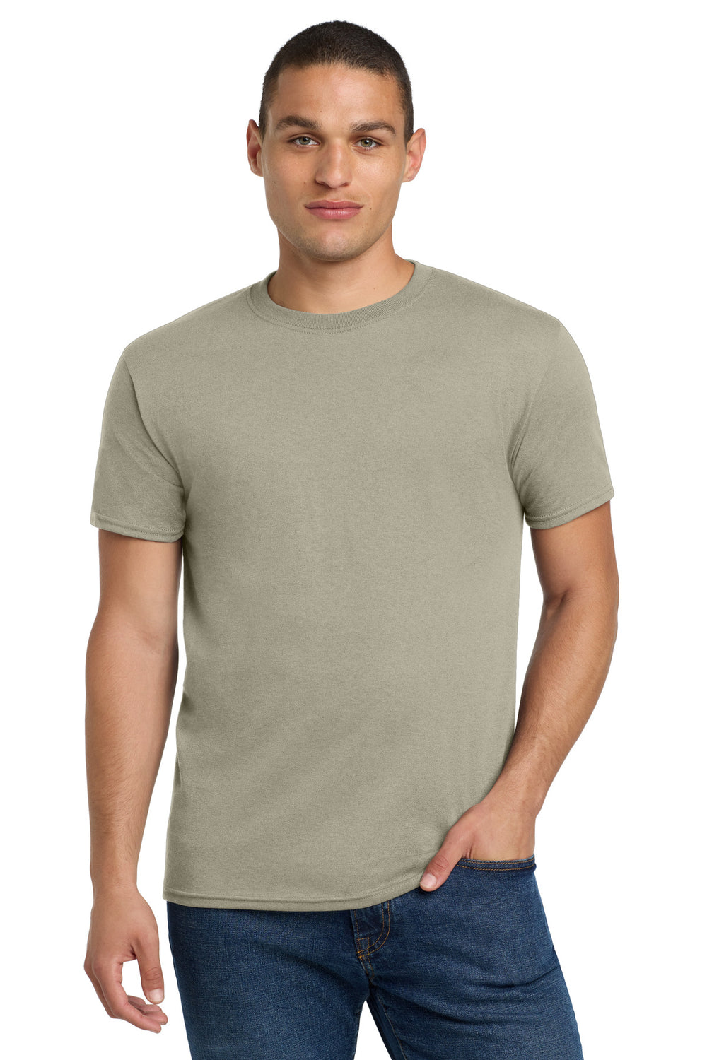 Jerzees® Dri-Power® 50/50 Cotton/Poly T-Shirt - Clay - 2XL