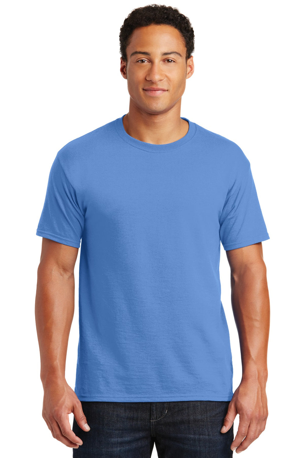 Jerzees® Dri-Power® 50/50 Cotton/Poly T-Shirt - Columbia Blue - S