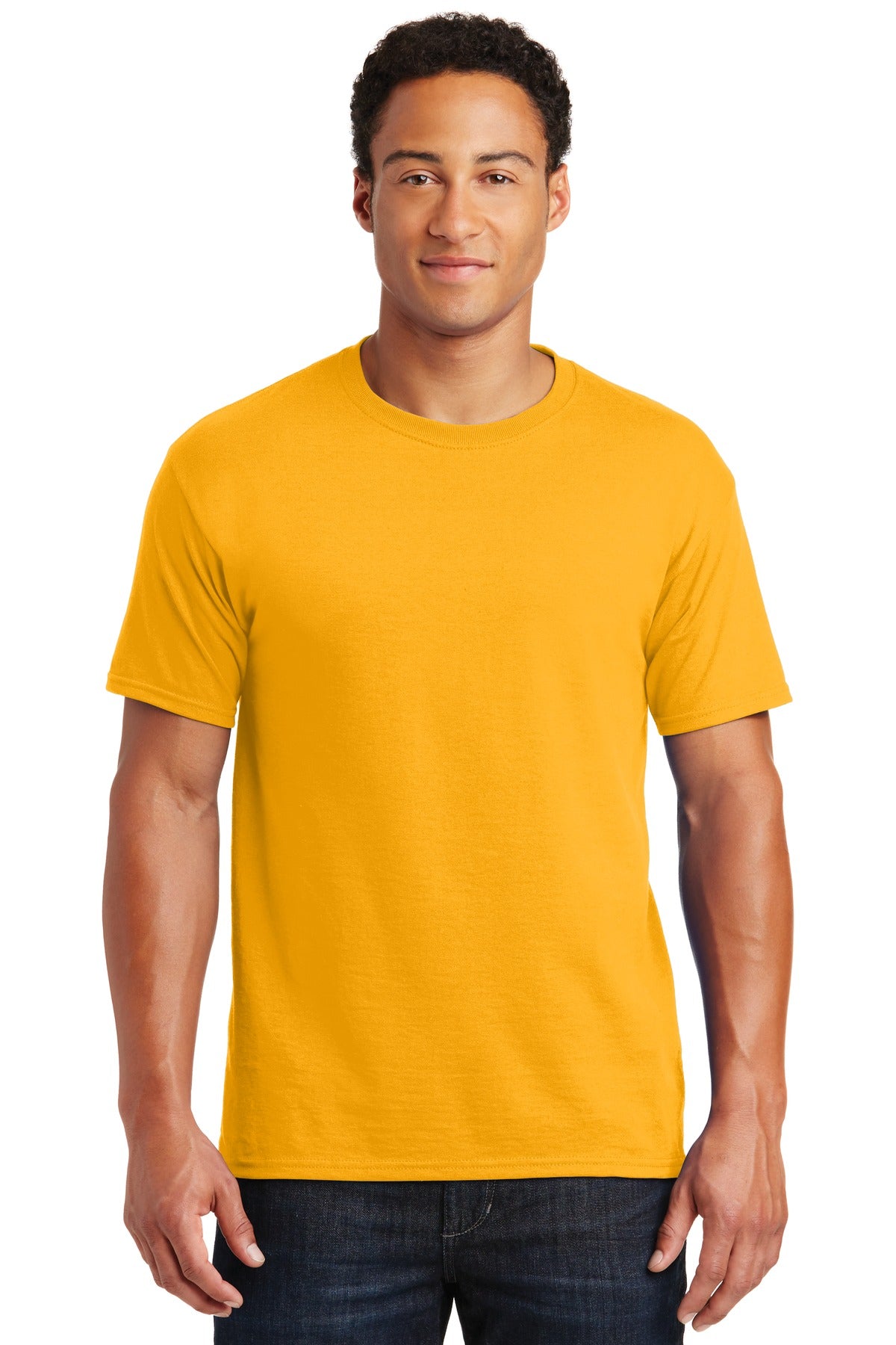 Jerzees® Dri-Power® 50/50 Cotton/Poly T-Shirt - Gold - S