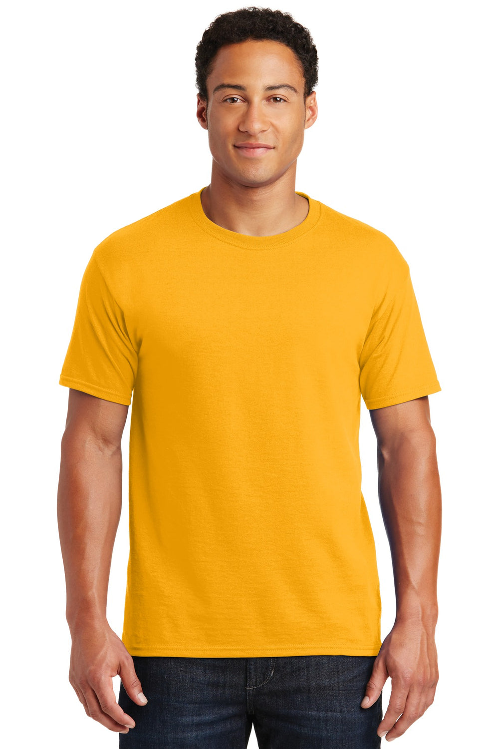 Jerzees® Dri-Power® 50/50 Cotton/Poly T-Shirt - Gold - S