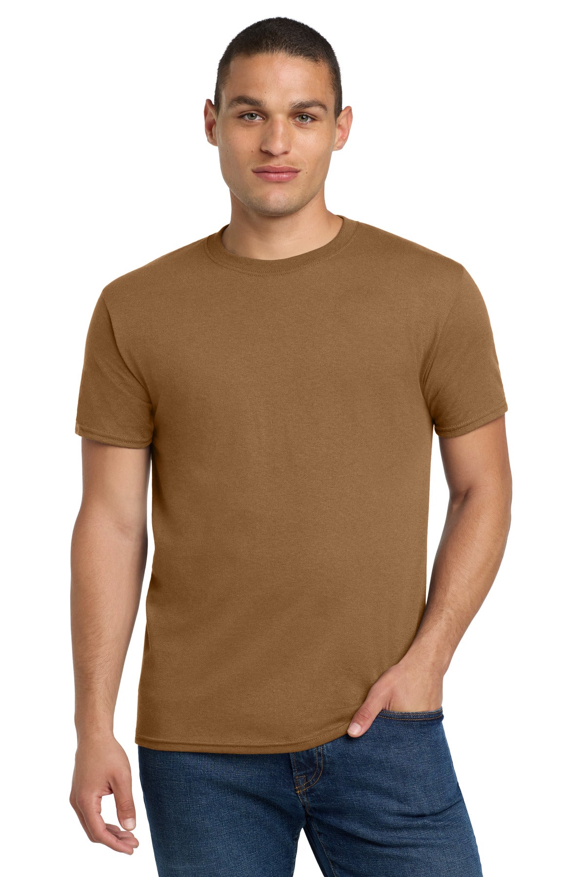 Jerzees® Dri-Power® 50/50 Cotton/Poly T-Shirt - Golden Pecan - 2XL