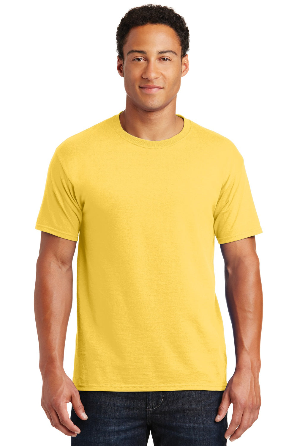 Jerzees® Dri-Power® 50/50 Cotton/Poly T-Shirt - Island Yellow - S