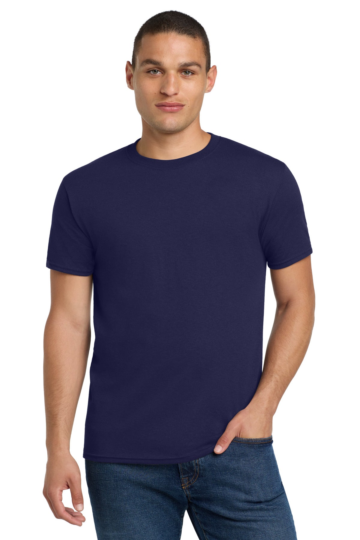 Jerzees® Dri-Power® 50/50 Cotton/Poly T-Shirt - J. Navy - 2XL