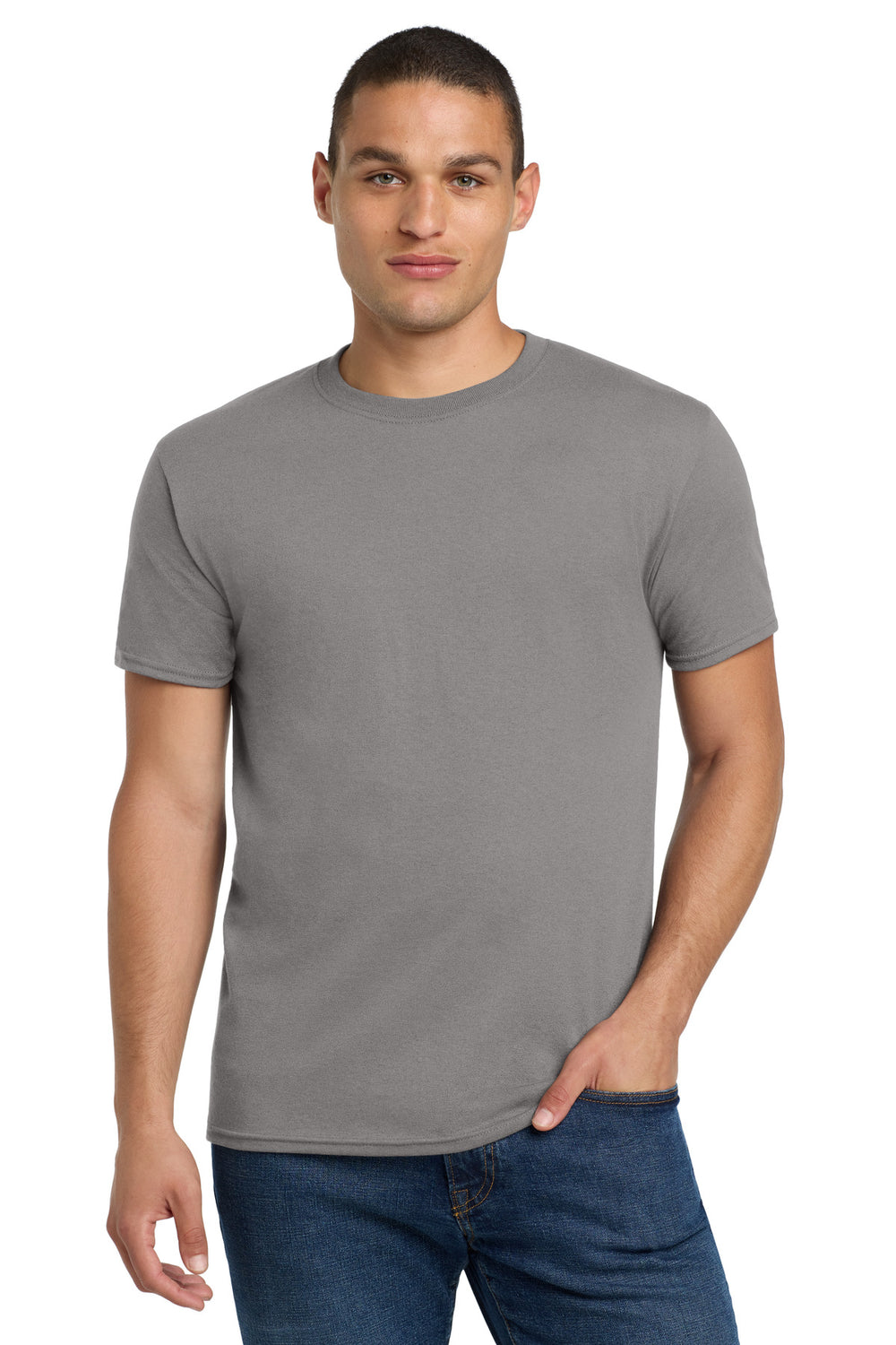 Jerzees® Dri-Power® 50/50 Cotton/Poly T-Shirt - Rock - 2XL
