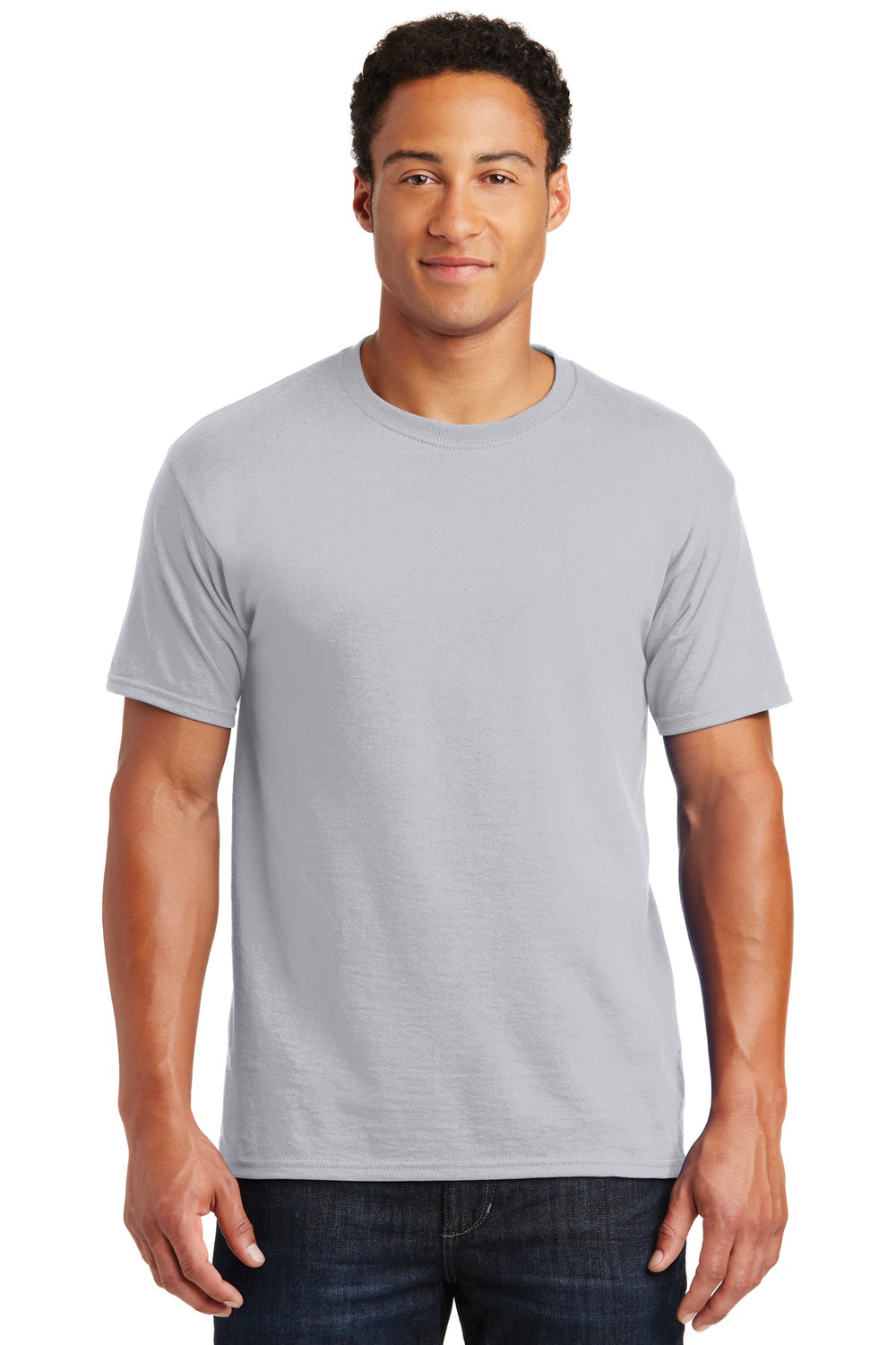 Jerzees® Dri-Power® 50/50 Cotton/Poly T-Shirt - Silver - S