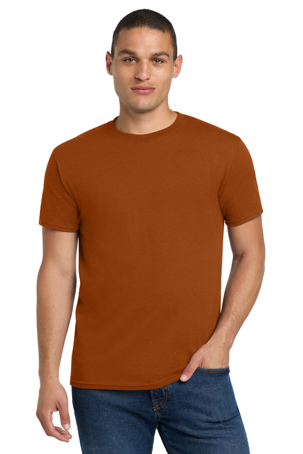 Jerzees® Dri-Power® 50/50 Cotton/Poly T-Shirt - T Orange - 2XL