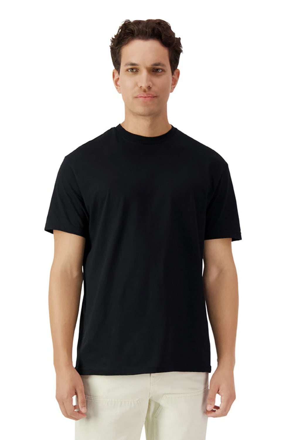 Gildan® Light Cotton Tee - Black - XS