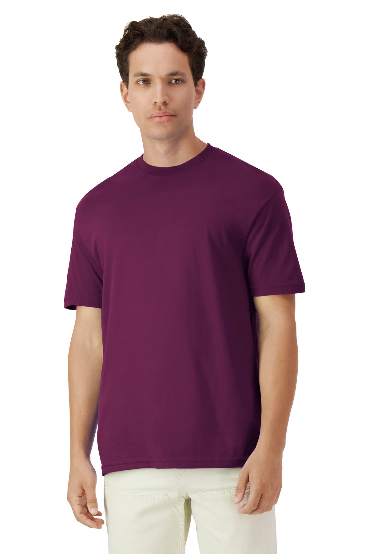 Gildan® Light Cotton Tee - Maroon - XS