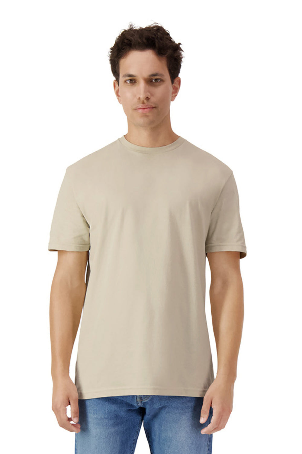 Gildan® Light Cotton Tee - Sand - XS