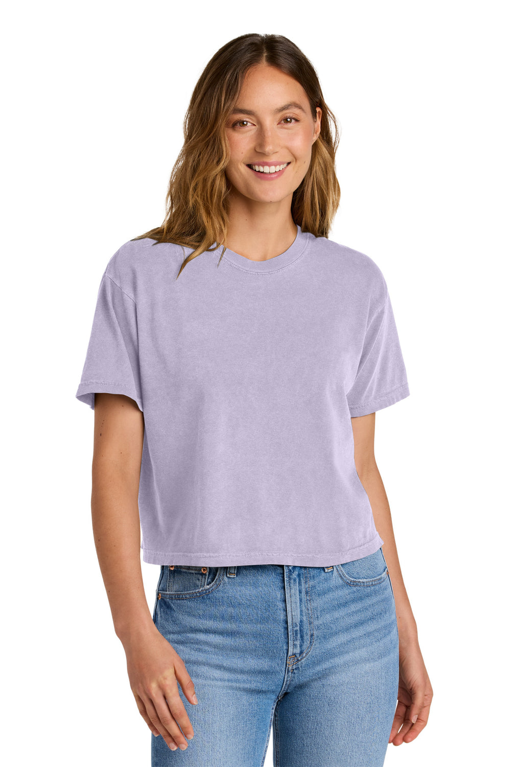 Comfort Colors® Women’s Heavyweight Boxy Tee - Orchid - S