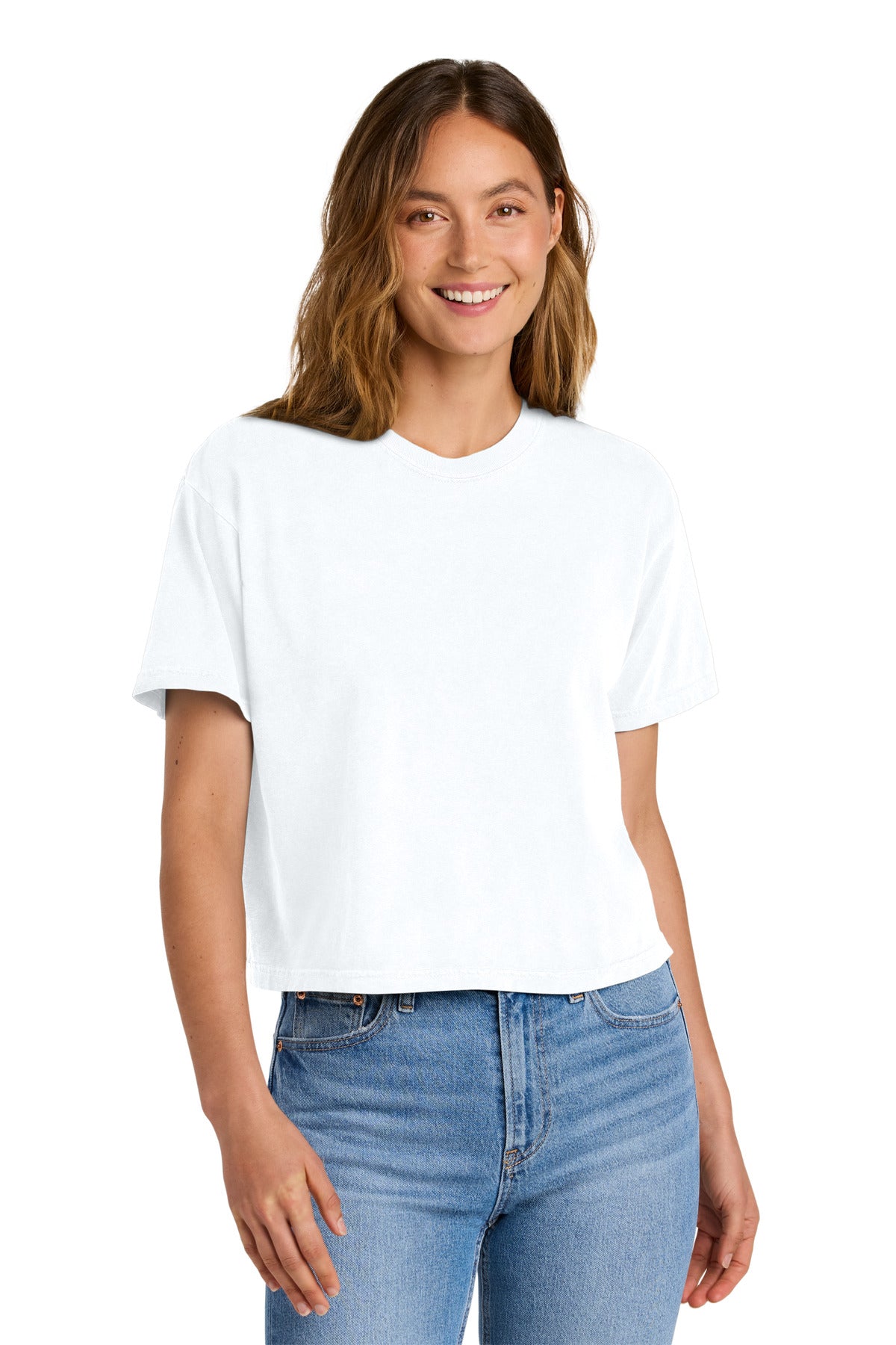 Comfort Colors® Women’s Heavyweight Boxy Tee - White - 2XL