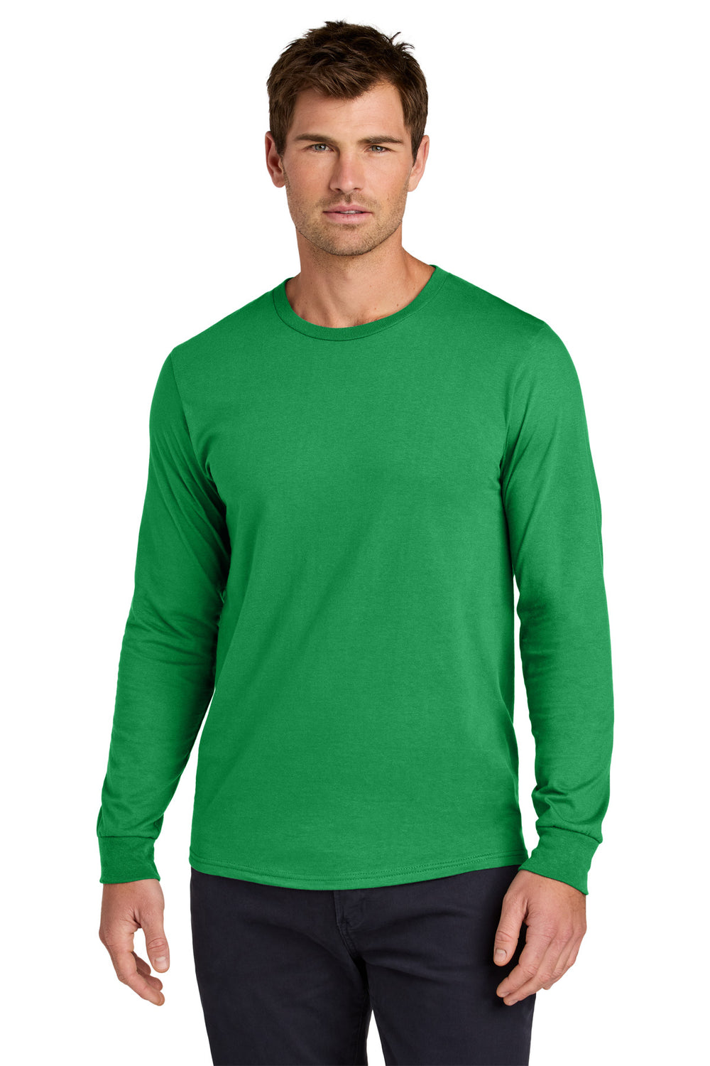 Jerzees Classics® Unisex Cotton Long Sleeve T-Shirt - Kelly - S