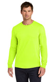 Jerzees Classics® Unisex Cotton Long Sleeve T-Shirt - Safety Green - S