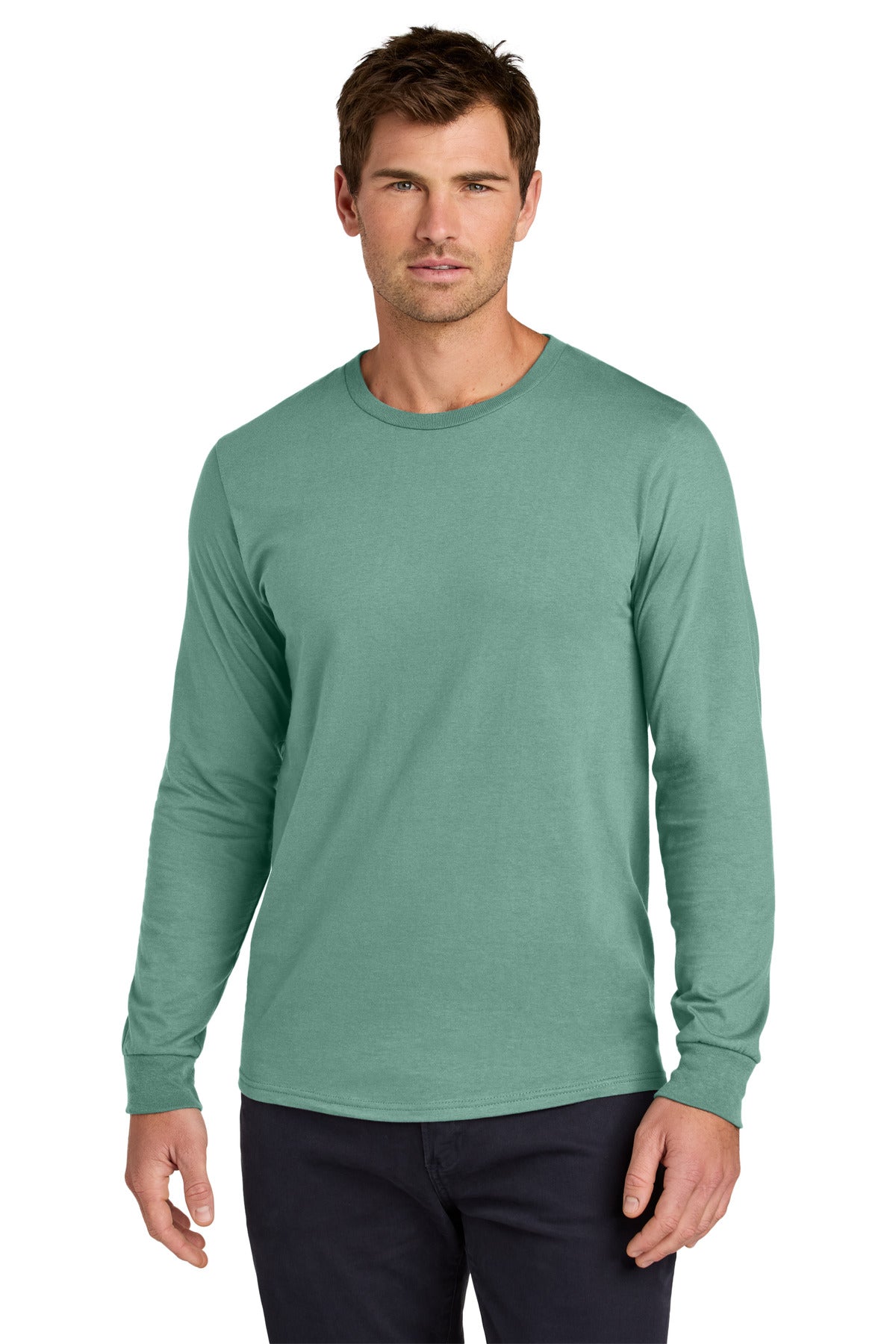 Jerzees Classics® Unisex Cotton Long Sleeve T-Shirt - Sage - S