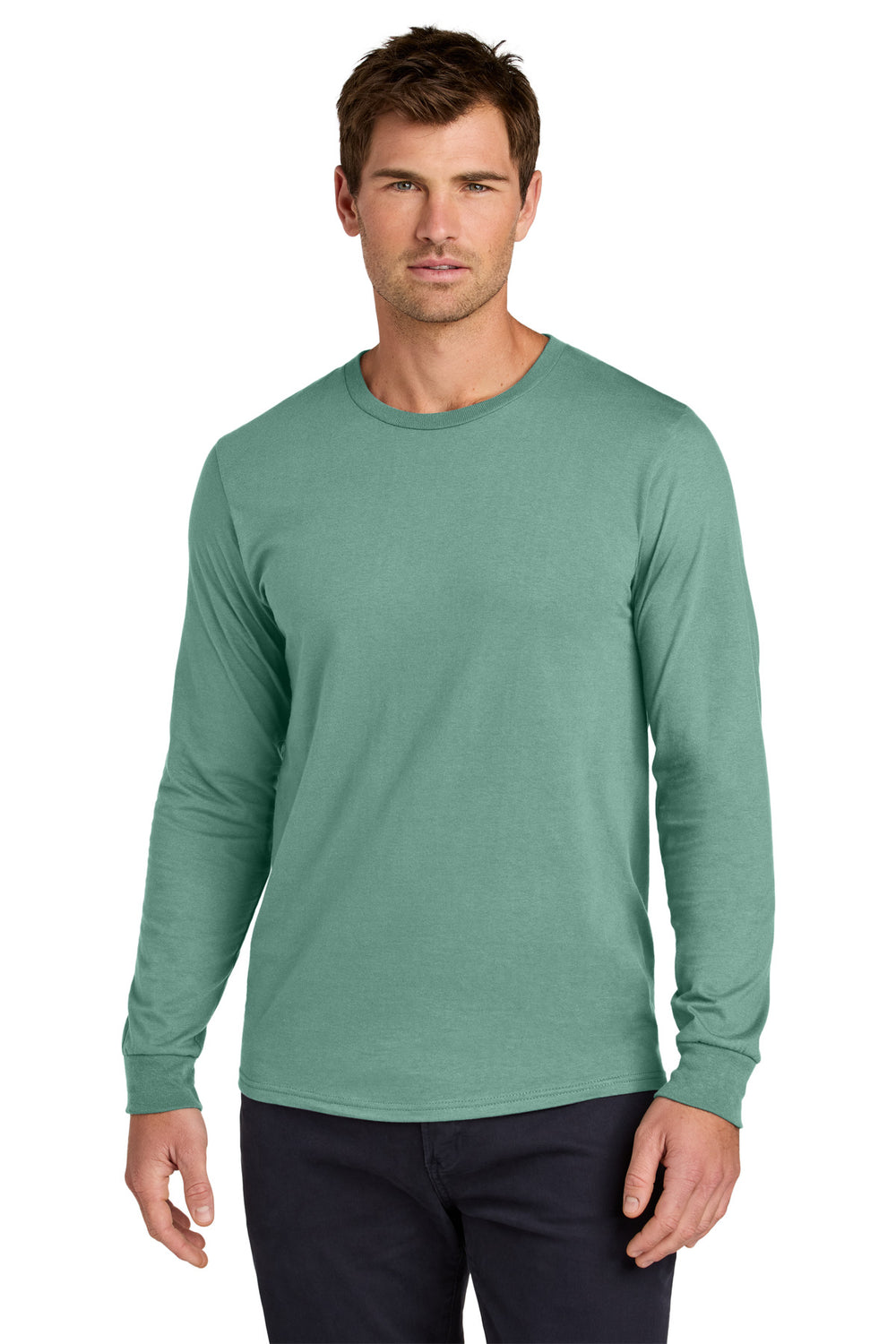 Jerzees Classics® Unisex Cotton Long Sleeve T-Shirt - Sage - S