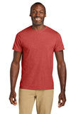 Jerzees Classics™ Unisex Cotton T-Shirt - Fiery Red Heather - 2XL