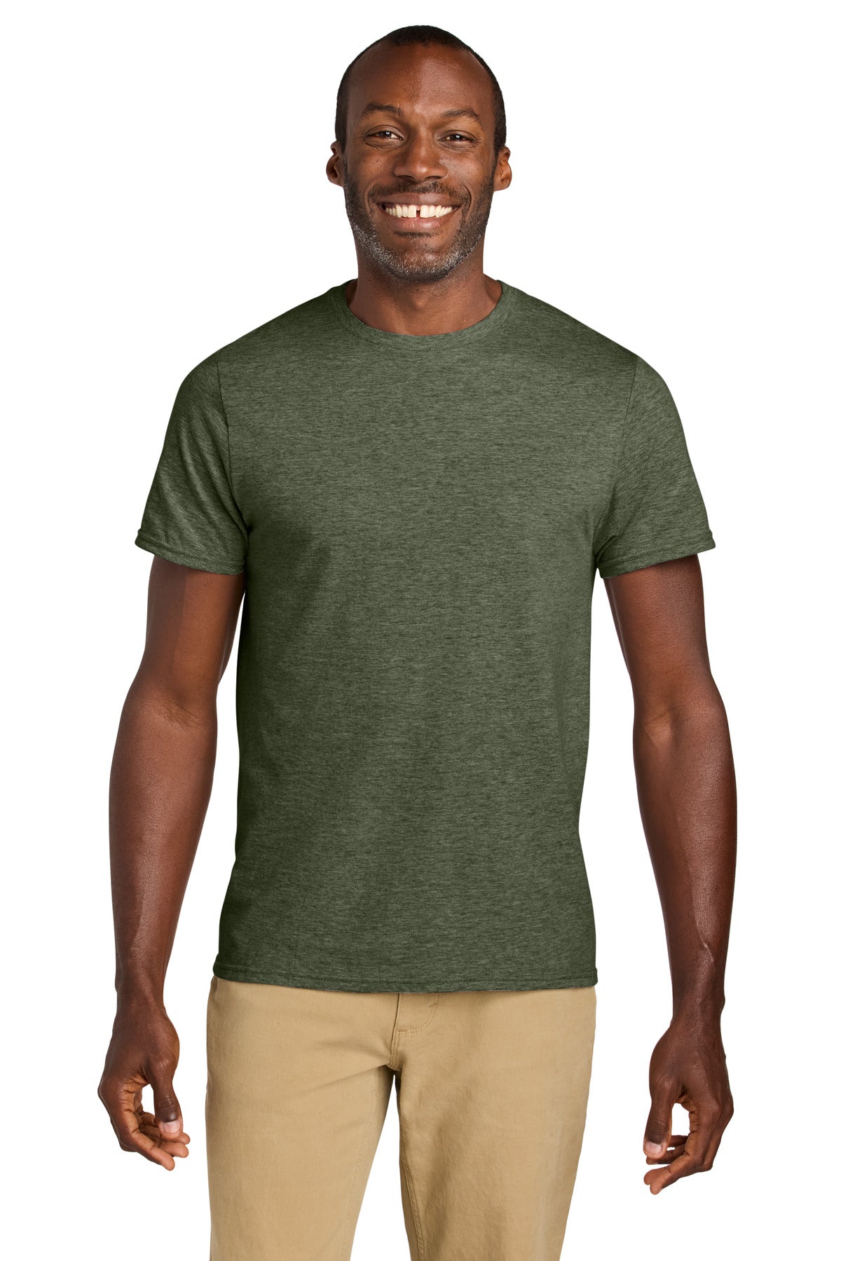 Jerzees Classics™ Unisex Cotton T-Shirt - Military Green Heather - 2XL