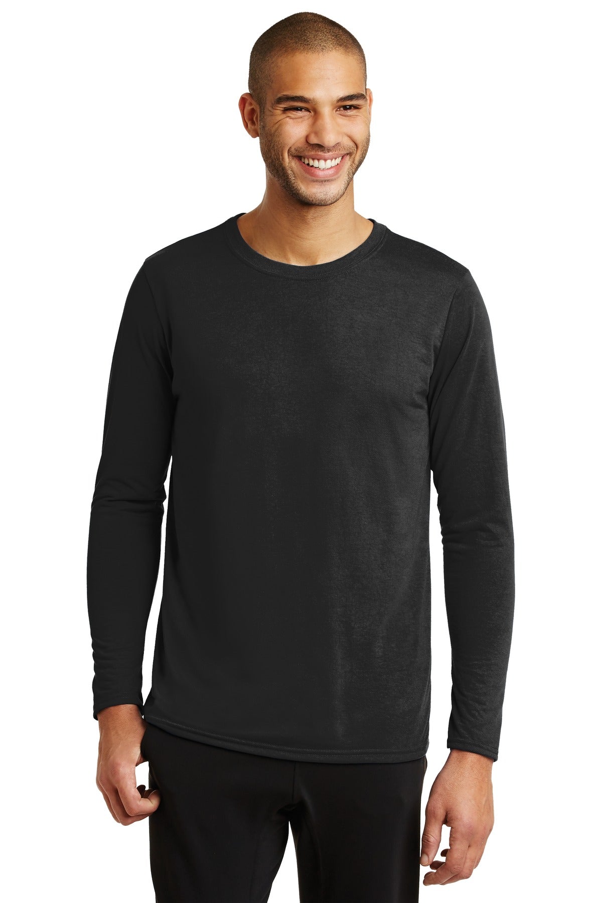Gildan Performance® Long Sleeve T-Shirt - Black - S