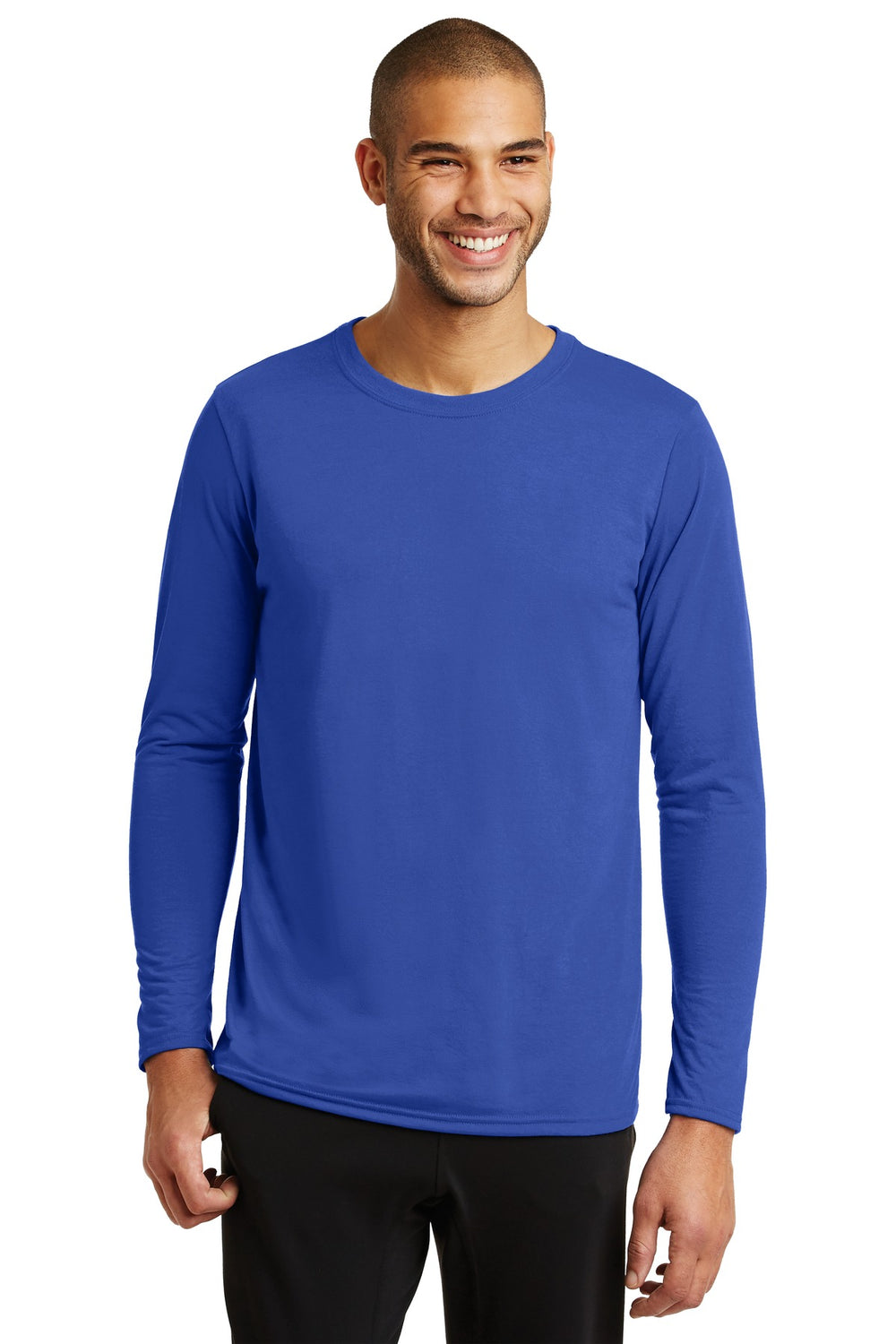 Gildan Performance® Long Sleeve T-Shirt - Royal - S