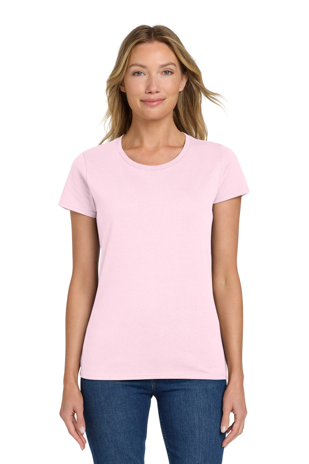 Gildan® Women's Heavy Cotton™ 100% Cotton T-Shirt - Light Pink - 2XL