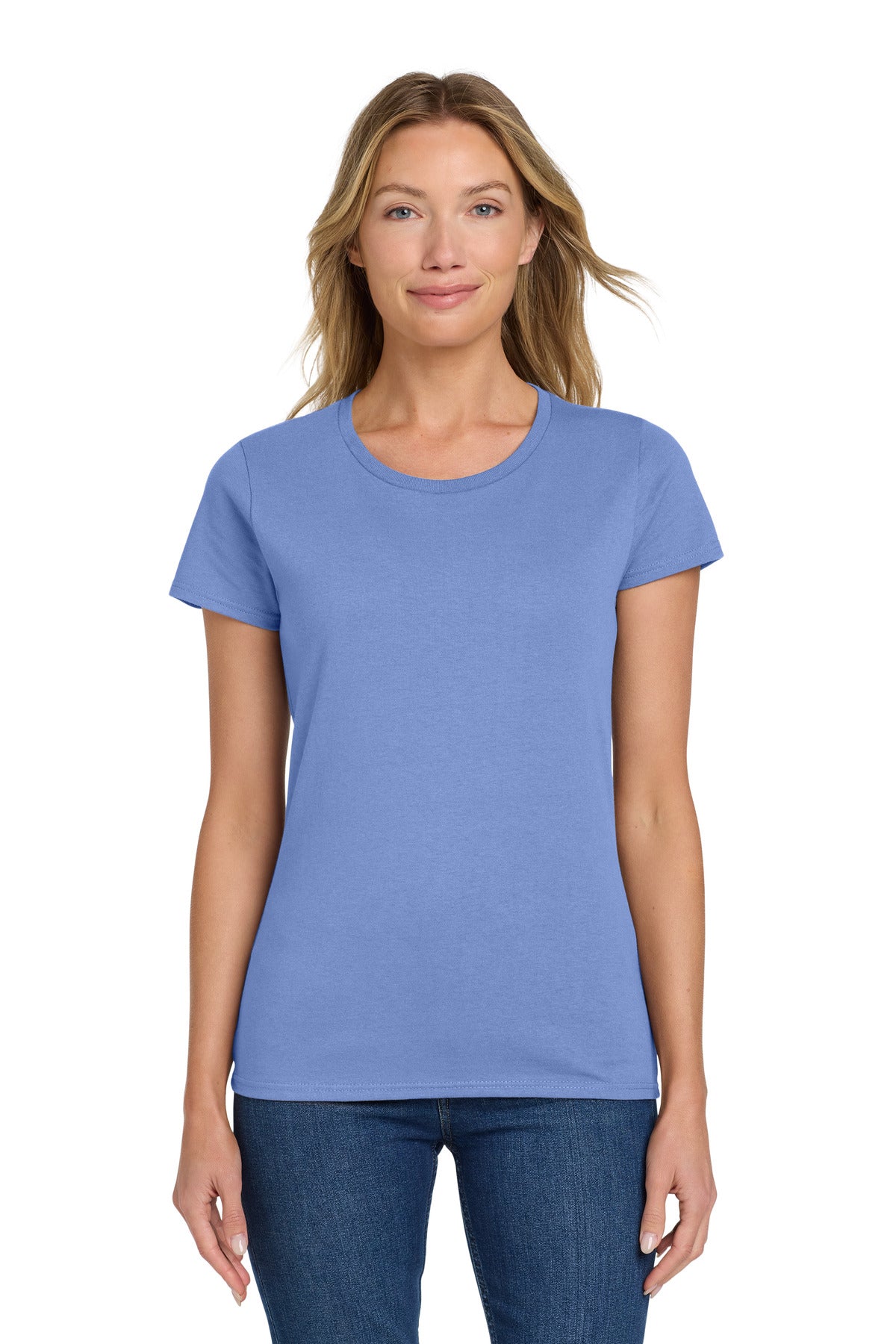 Gildan® Women's Heavy Cotton™ 100% Cotton T-Shirt - Violet - 2XL