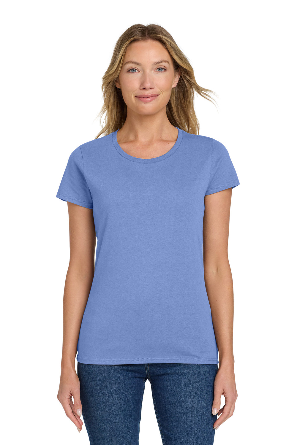 Gildan® Women's Heavy Cotton™ 100% Cotton T-Shirt - Violet - 2XL