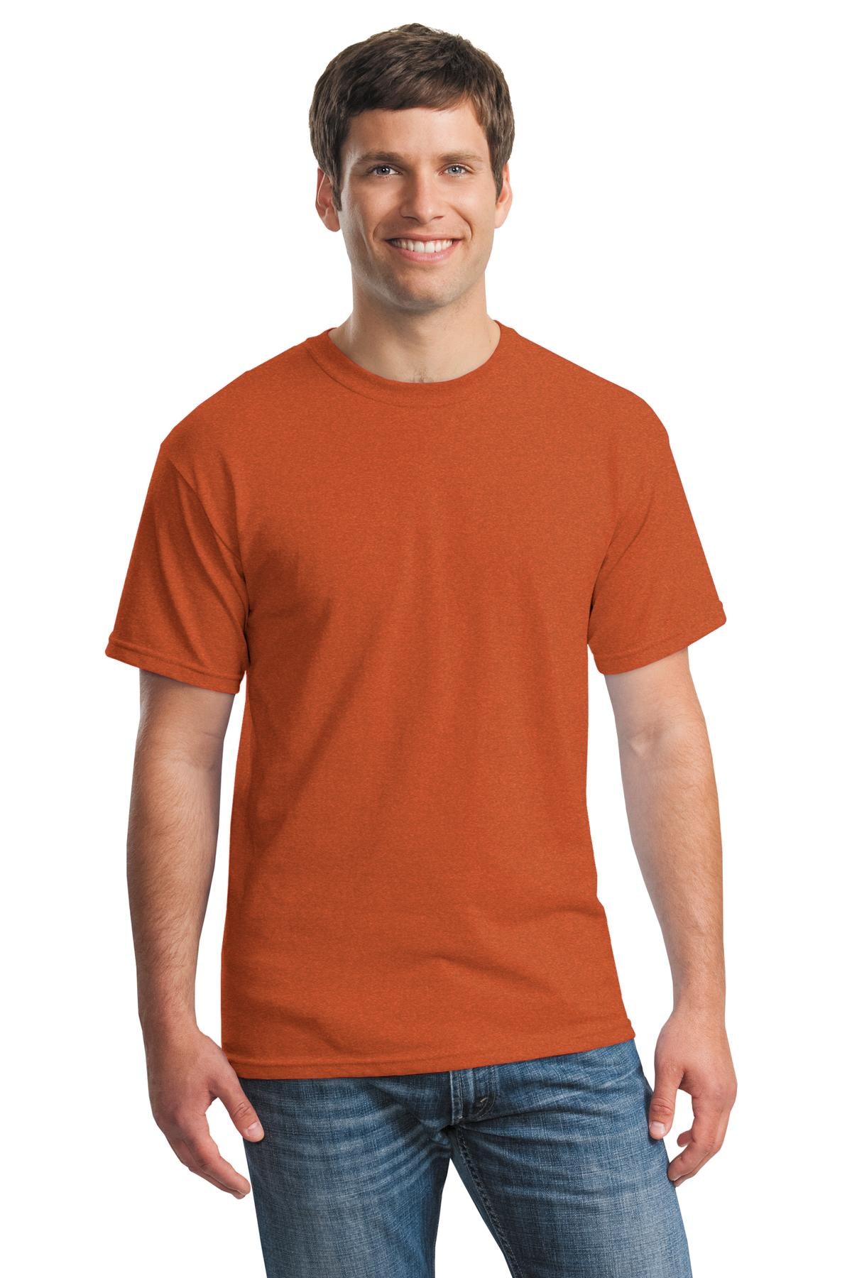Gildan® Heavy Cotton™ 100% Cotton T-Shirt - Antique Orange - S