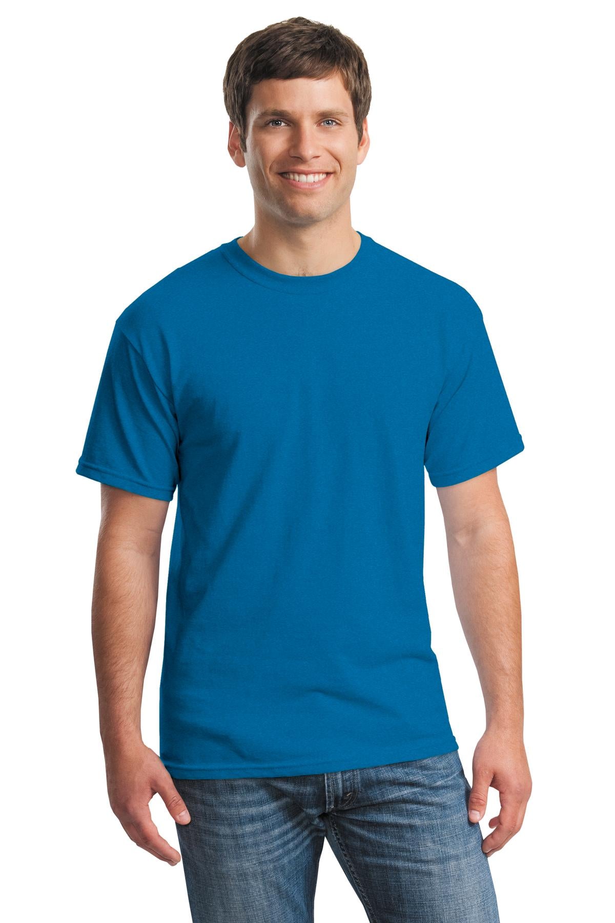 Gildan® Heavy Cotton™ 100% Cotton T-Shirt - Antique Sapphire - S