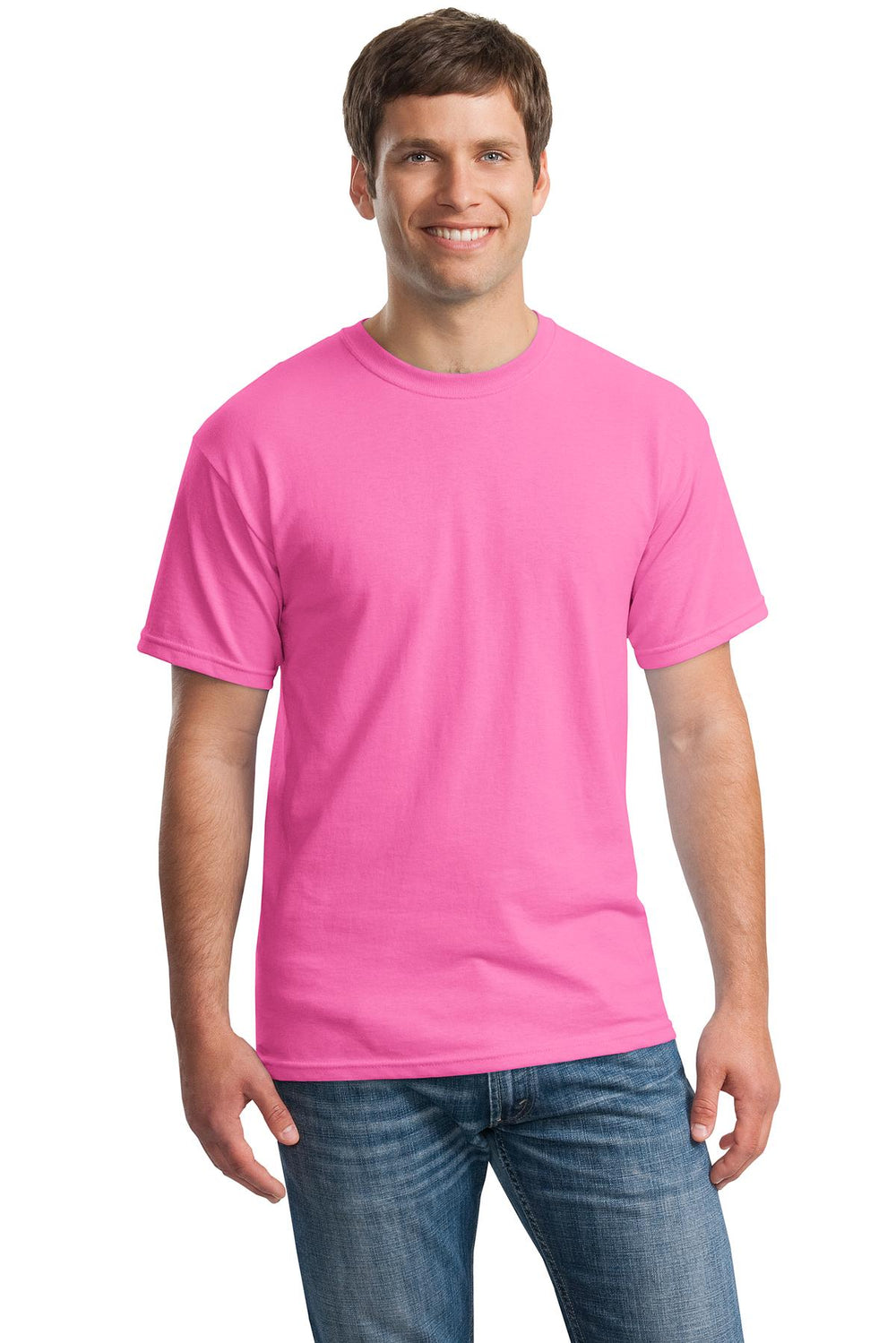 Gildan® Heavy Cotton™ 100% Cotton T-Shirt - Azalea - S