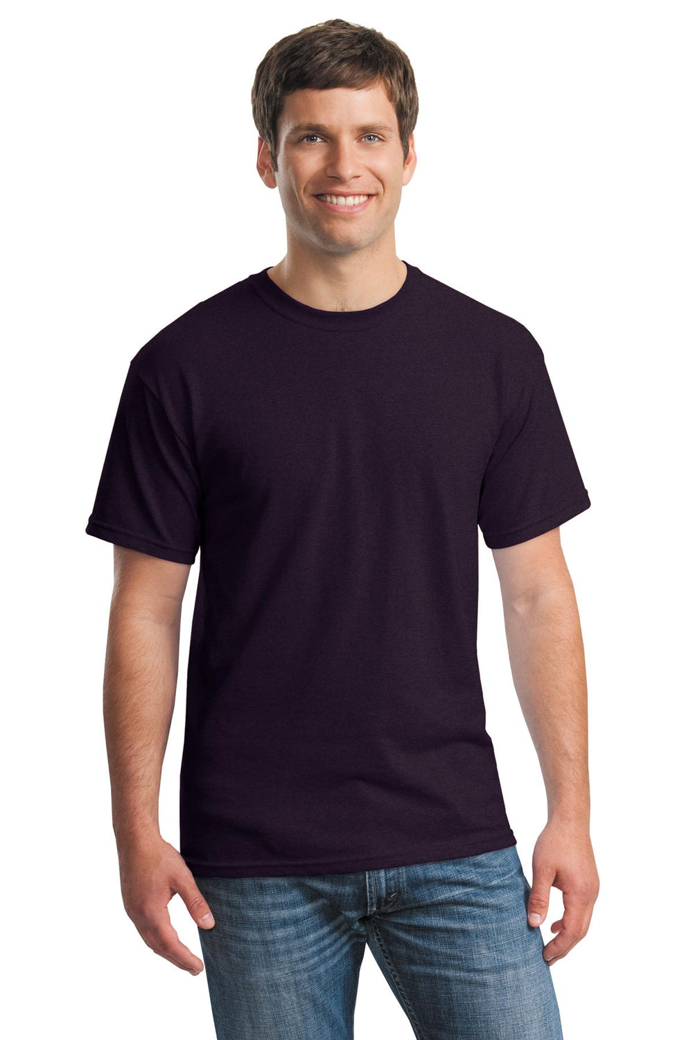 Gildan® Heavy Cotton™ 100% Cotton T-Shirt - Blackberry - S