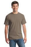 Gildan® Heavy Cotton™ 100% Cotton T-Shirt - Brown Savana - S