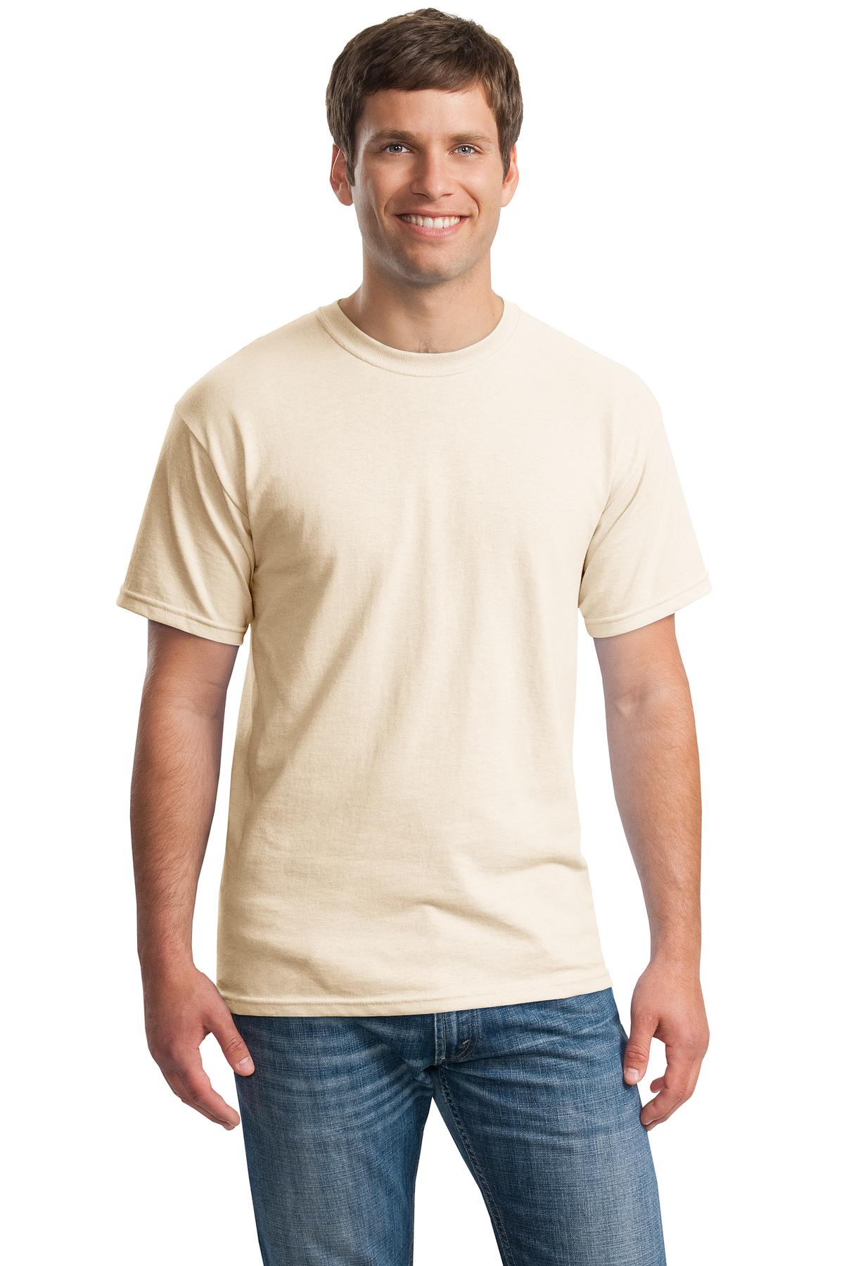 Gildan® Heavy Cotton™ 100% Cotton T-Shirt - Natural - S