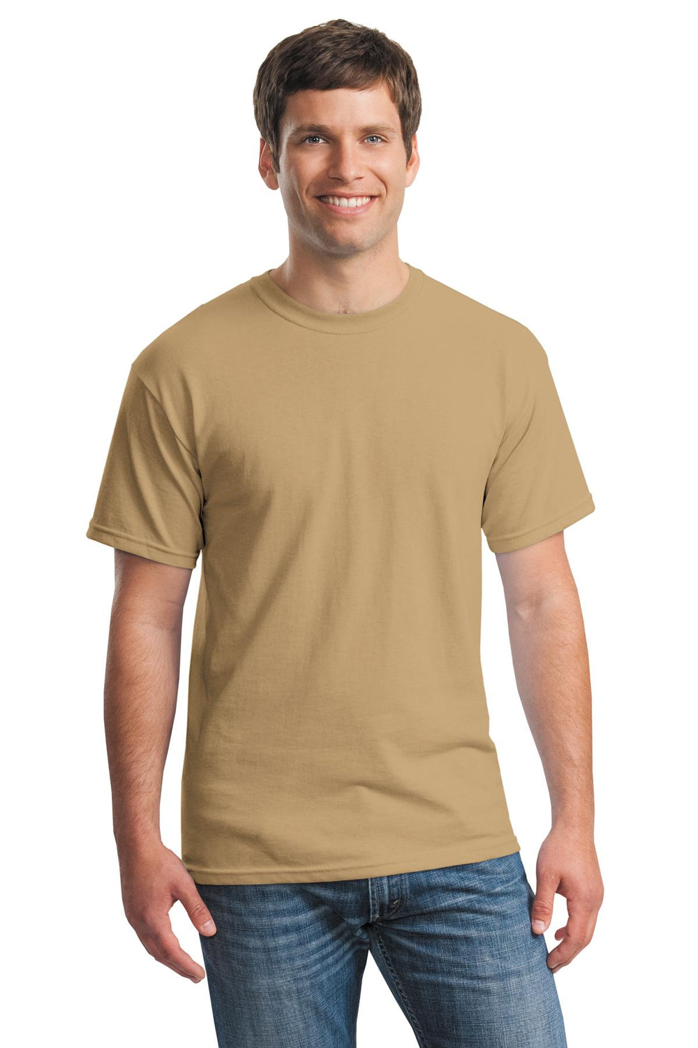 Gildan® Heavy Cotton™ 100% Cotton T-Shirt - Old Gold - S