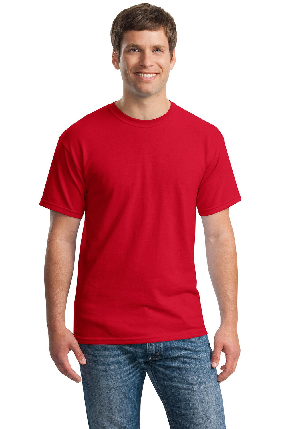 Gildan® Heavy Cotton™ 100% Cotton T-Shirt - Red - S