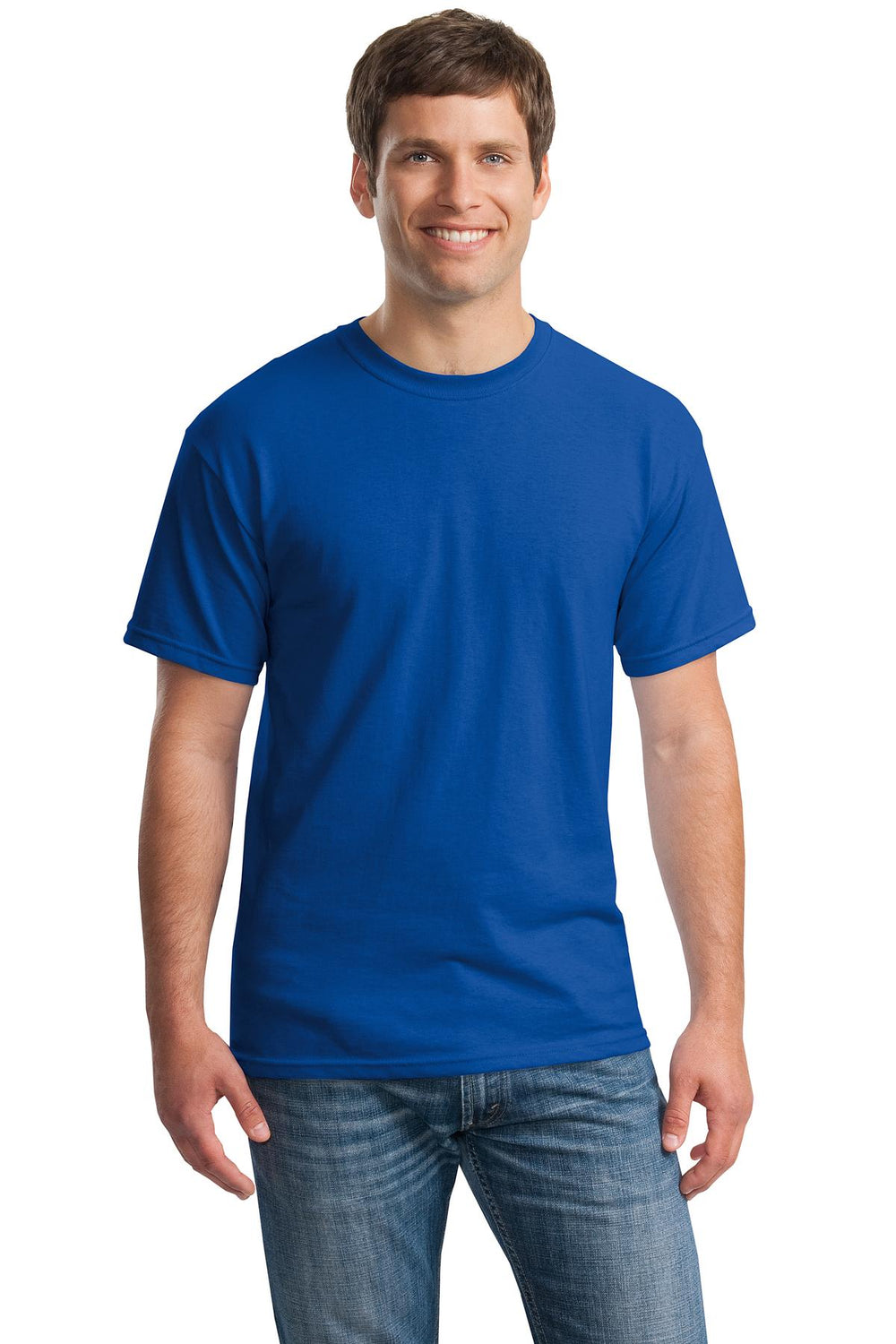 Gildan® Heavy Cotton™ 100% Cotton T-Shirt - Royal - S