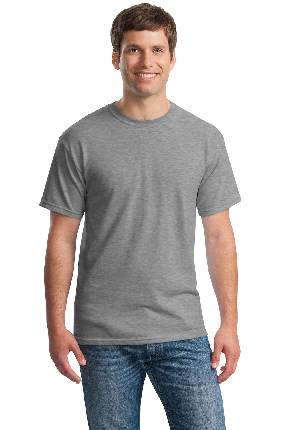 Gildan® Heavy Cotton™ 100% Cotton T-Shirt - Sport Grey - S