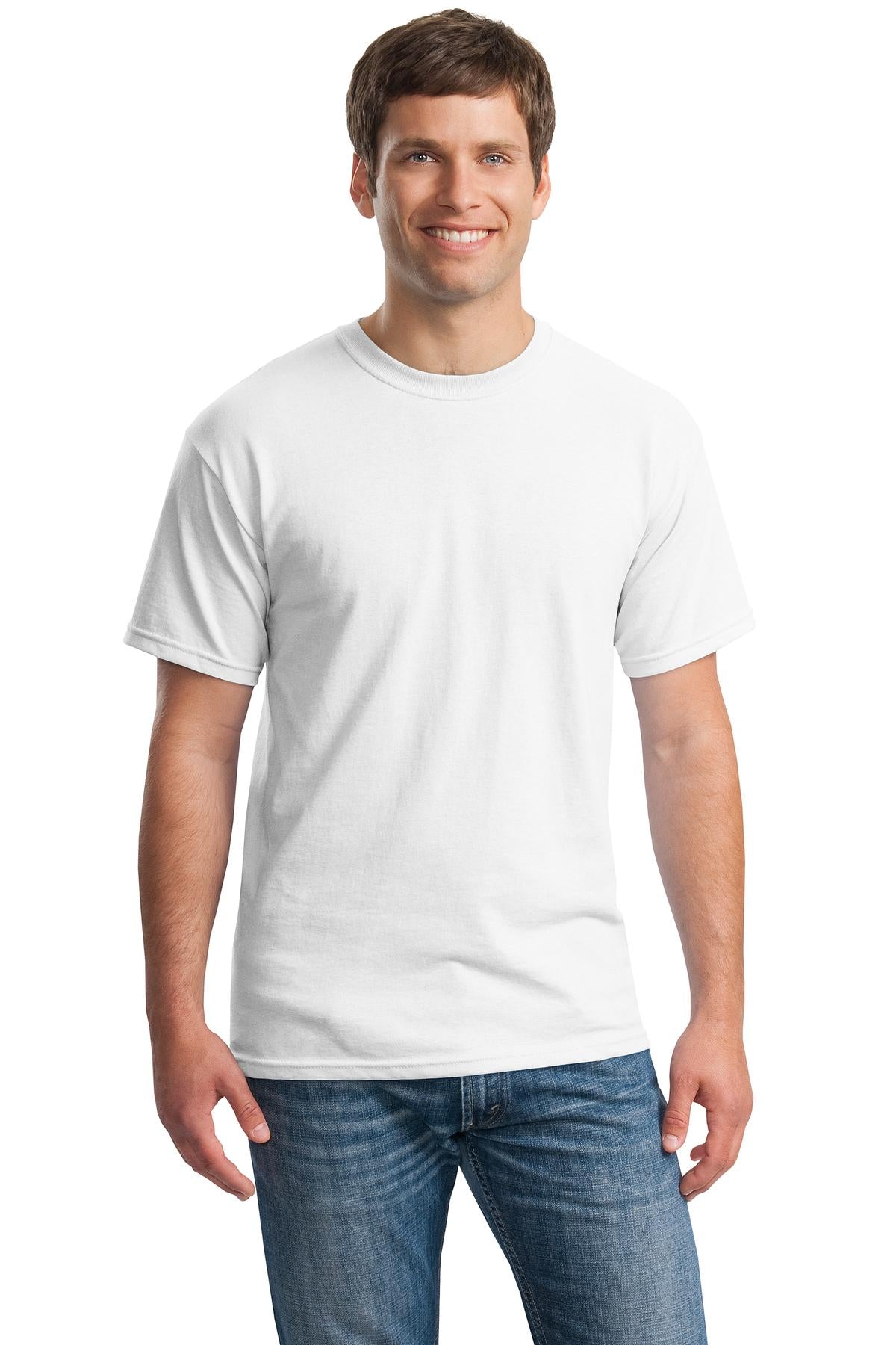 Gildan® Heavy Cotton™ 100% Cotton T-Shirt - White - S
