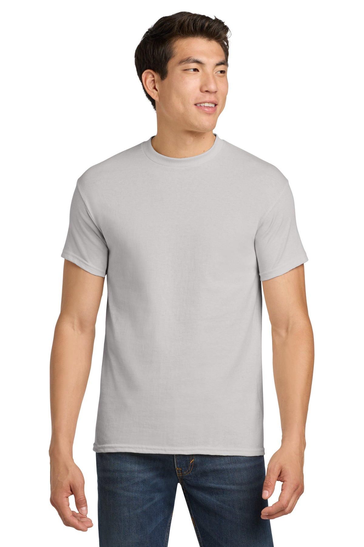 Gildan® Heavy Cotton™ 100% Cotton T-Shirt - Ice Grey - S