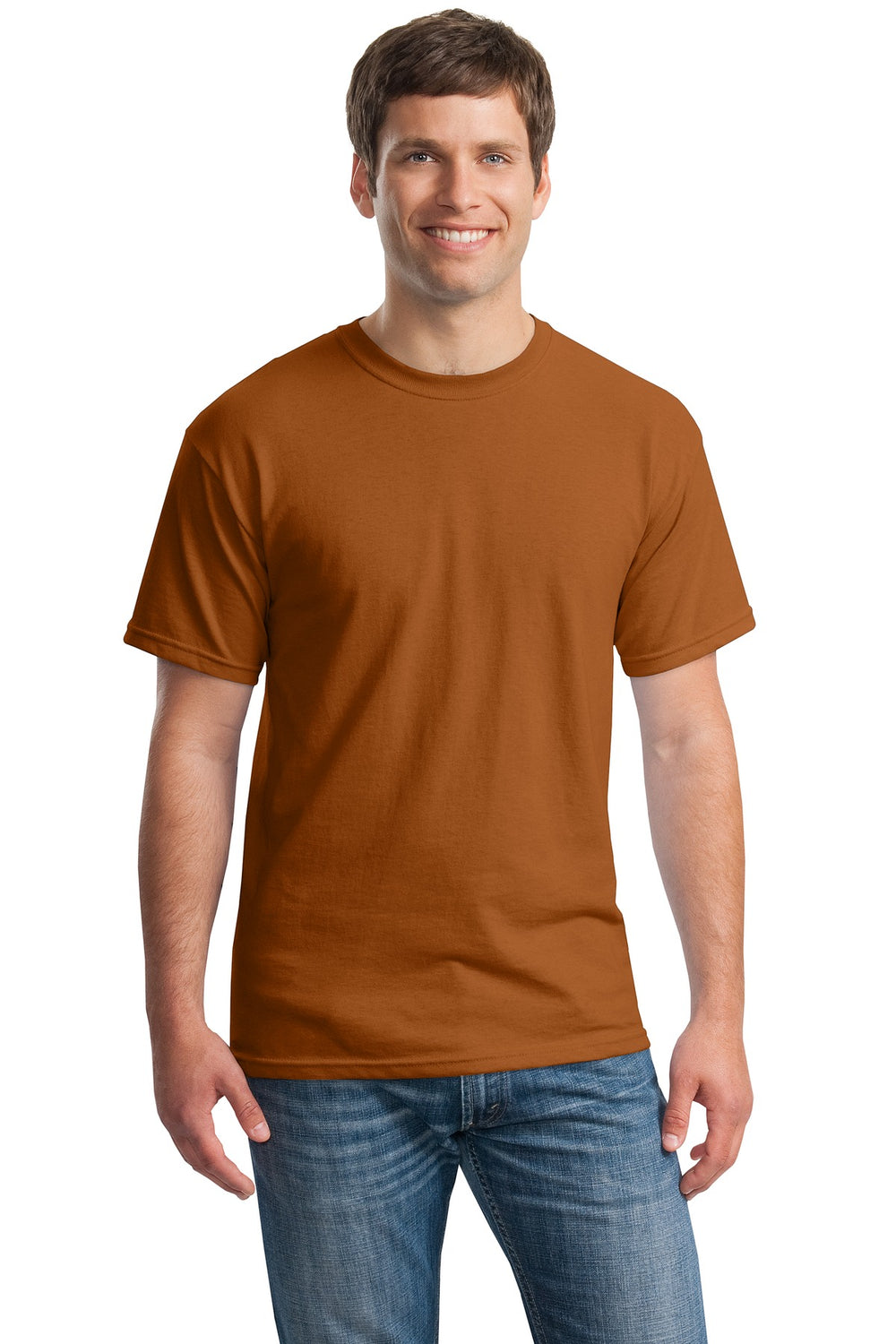 Gildan® Heavy Cotton™ 100% Cotton T-Shirt - Texas Orange - S