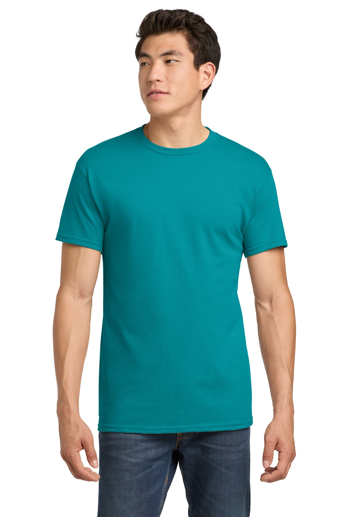 Gildan® Heavy Cotton™ 100% Cotton T-Shirt - Tropical Blue - S
