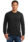 Gildan® Heavy Cotton™ 100% Cotton Long Sleeve T-Shirt - Black - S