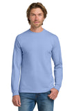 Gildan® Heavy Cotton™ 100% Cotton Long Sleeve T-Shirt - Carolina Blue - 2XL