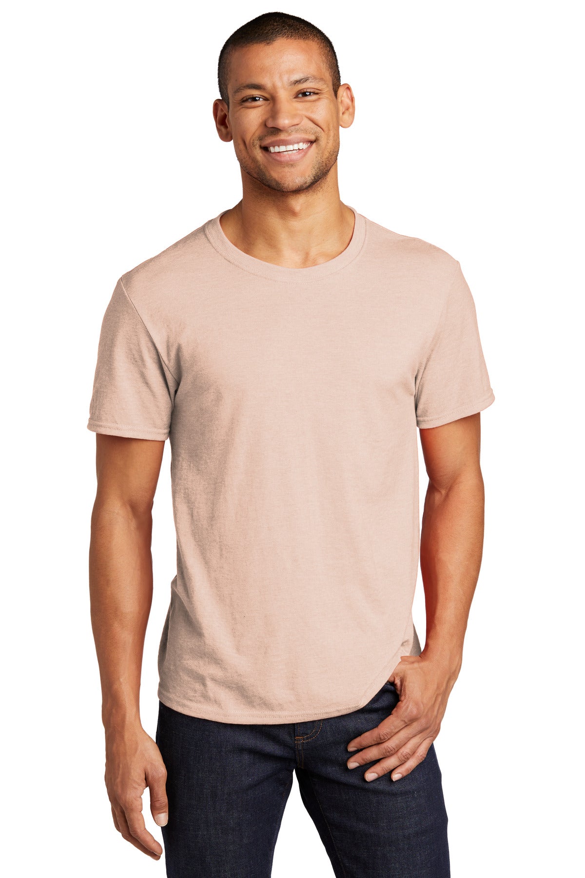 Jerzees® Premium Blend Ring Spun T-Shirt - Blush Pink - 2XL