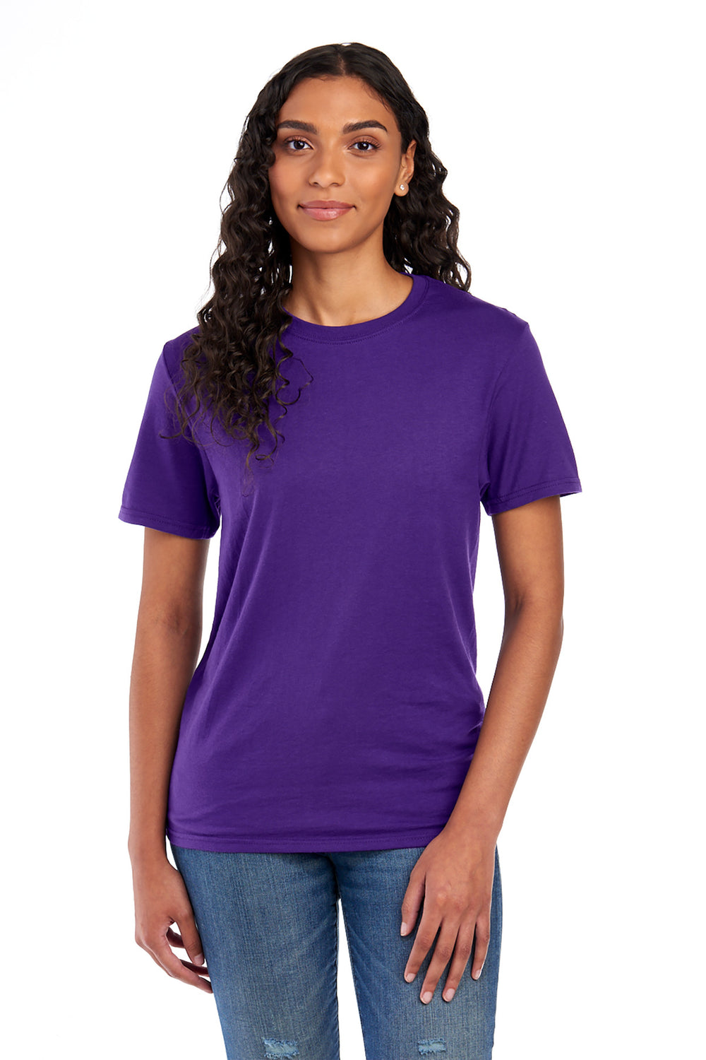 Jerzees® Premium Blend Ring Spun T-Shirt - Deep Purple - S