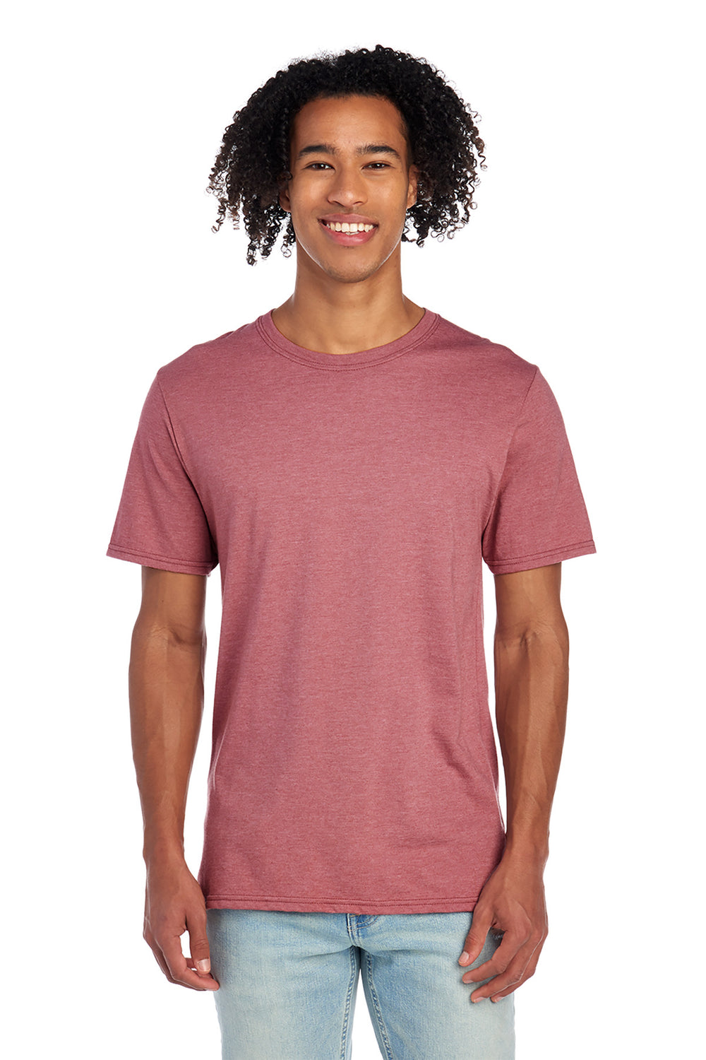 Jerzees® Premium Blend Ring Spun T-Shirt - Heather Mauve - 2XL