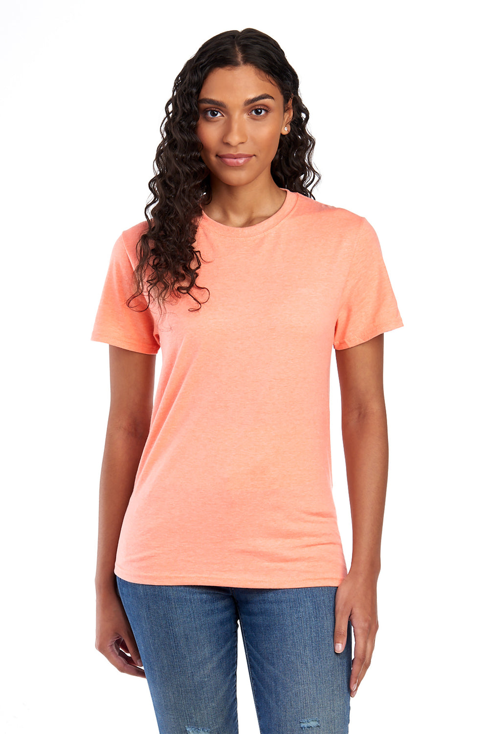 Jerzees® Premium Blend Ring Spun T-Shirt - Peach - S