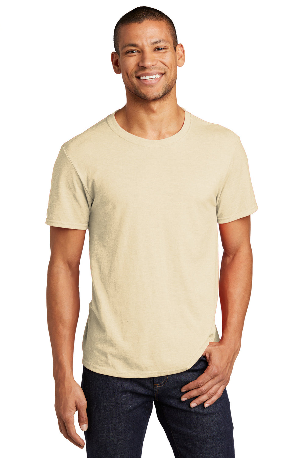 Jerzees® Premium Blend Ring Spun T-Shirt - Sweet Cream Heather - 2XL