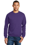 Jerzees® NuBlend® Crewneck Sweatshirt - Deep Purple - S