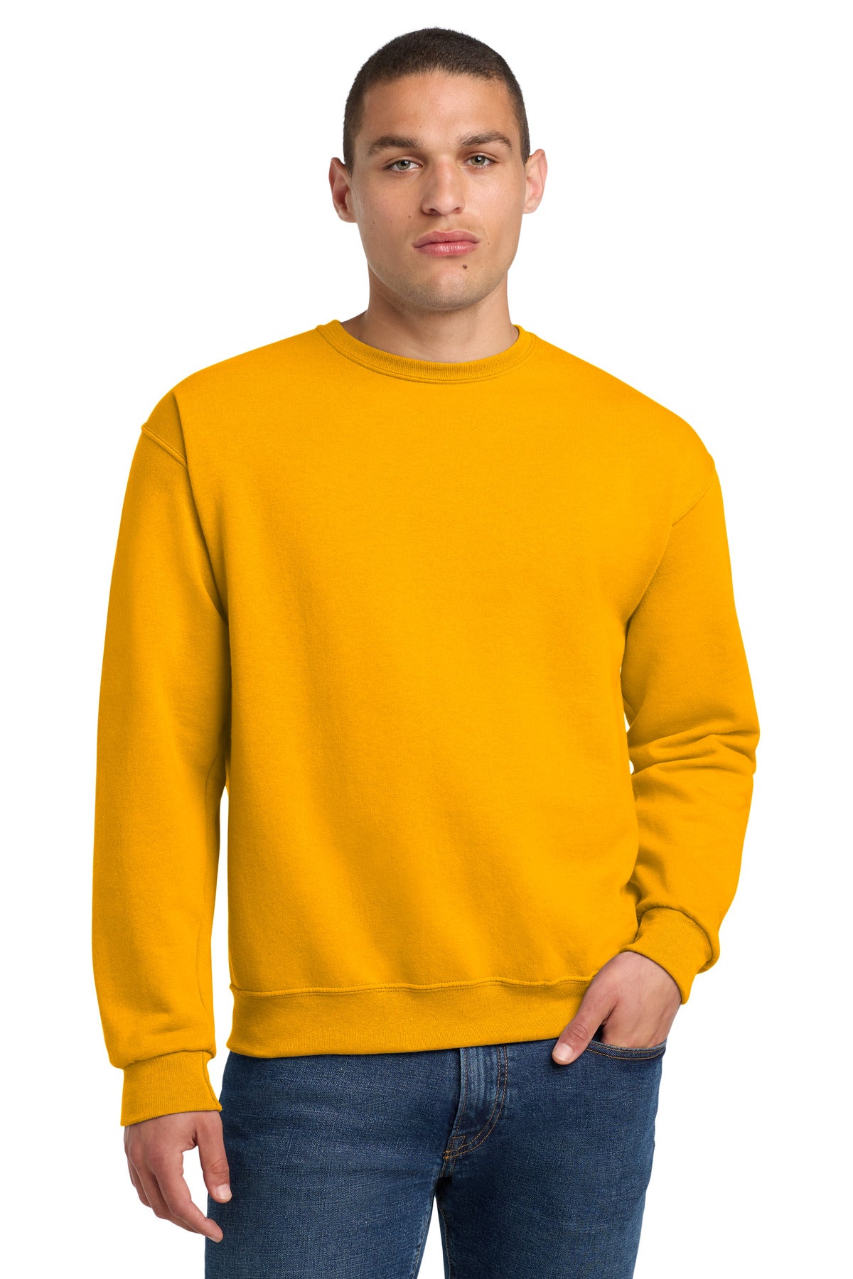 Jerzees® NuBlend® Crewneck Sweatshirt - Gold - 2XL
