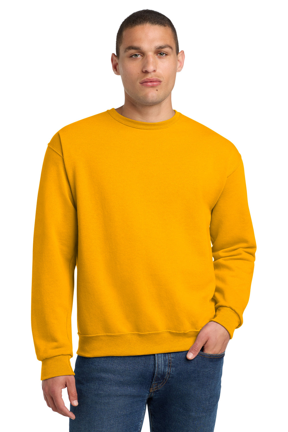 Jerzees® NuBlend® Crewneck Sweatshirt - Gold - 2XL
